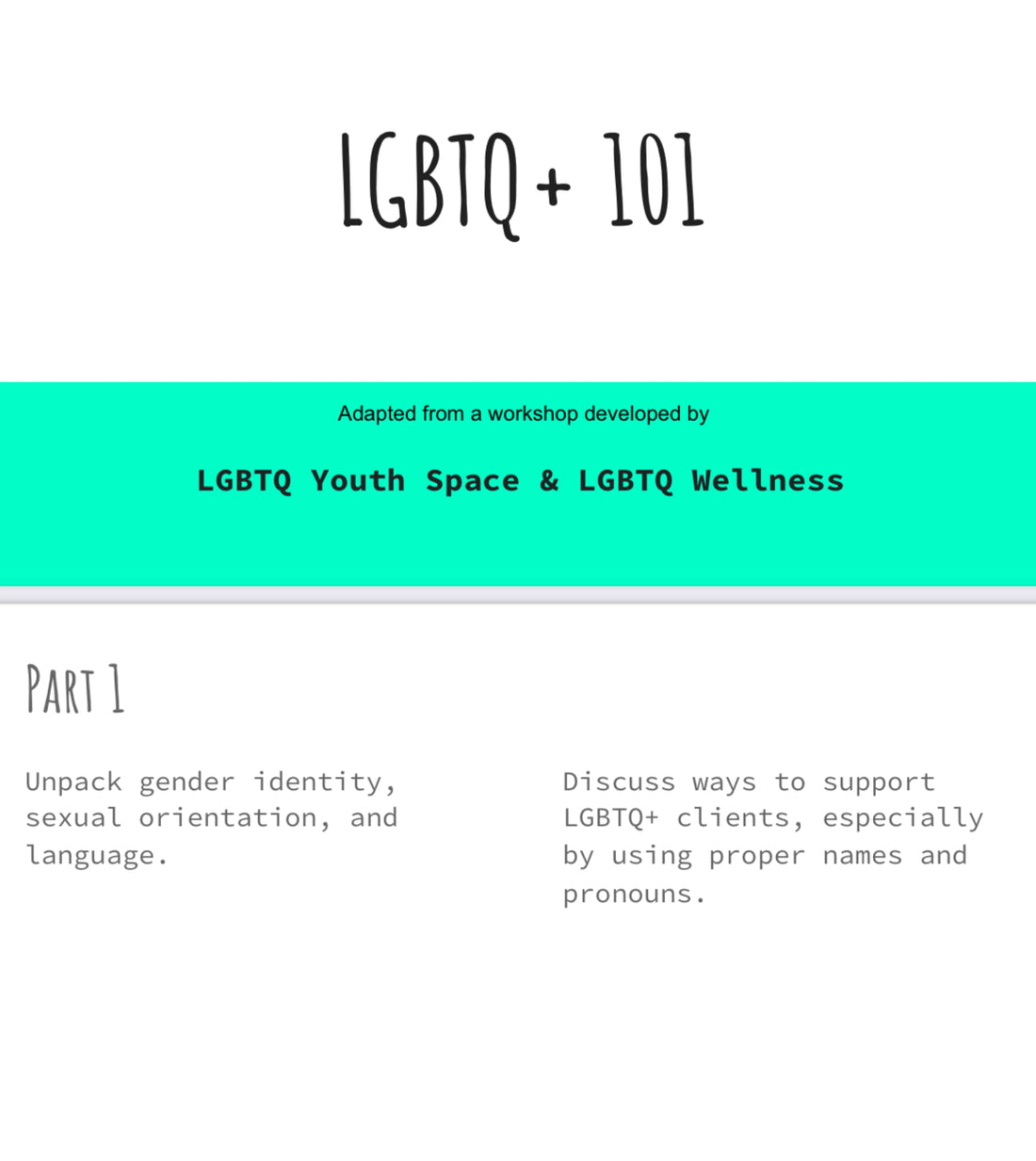 ↧ 📁 Educational PDF | LGBTQ Youth 101